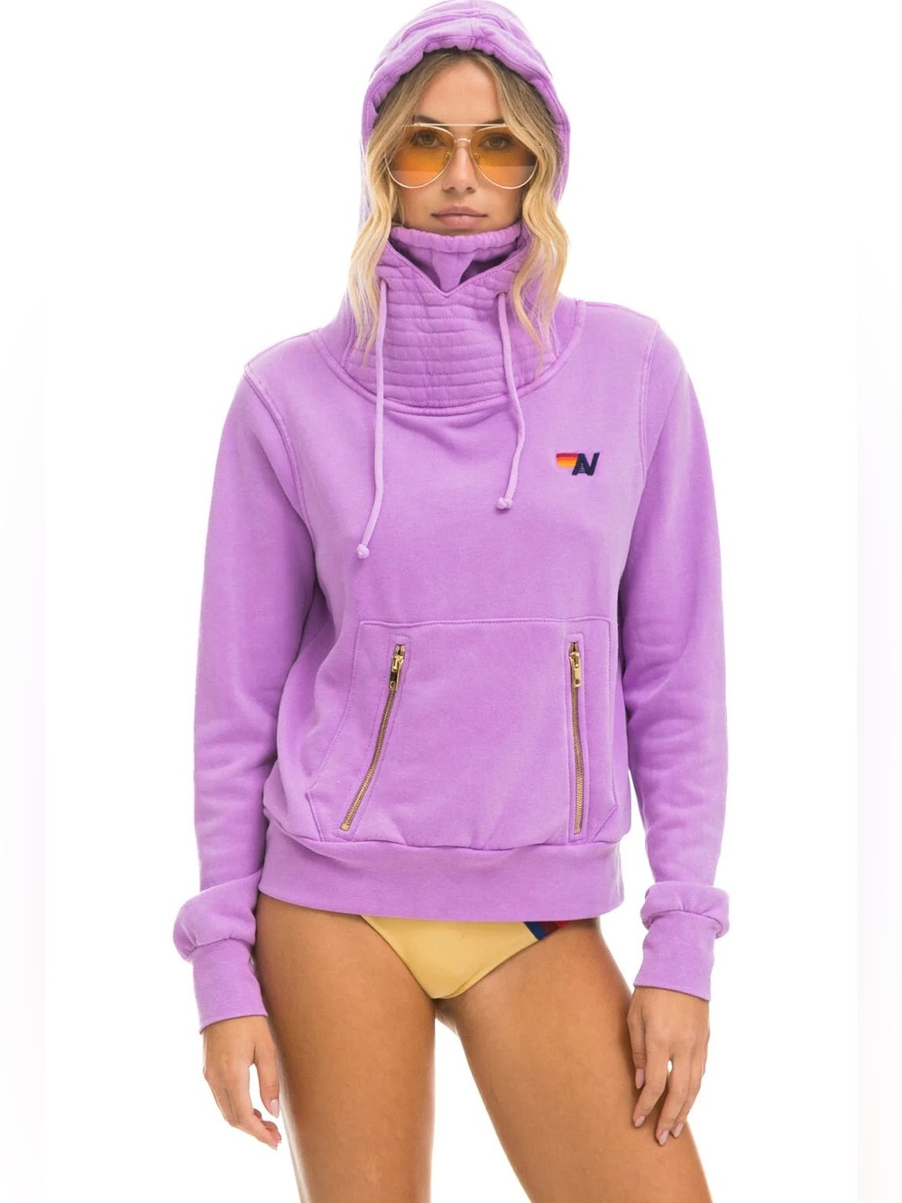 Aviator Nation Ninja Pullover Hoodie Sweatshirt